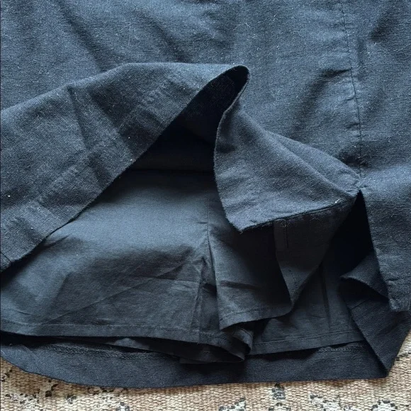 NWT Black Linen Skirt - Picture 6 of 6